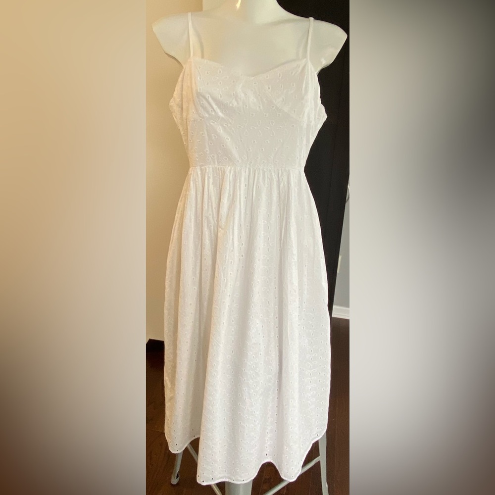 Women’s a.new day White eyelet dress.